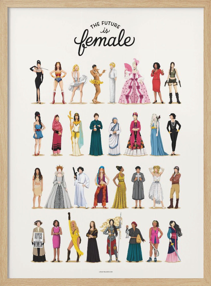 The Future is Female - Poster / Art Print