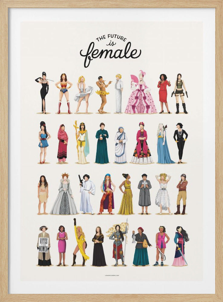 The Future is Female - Poster / Art Print