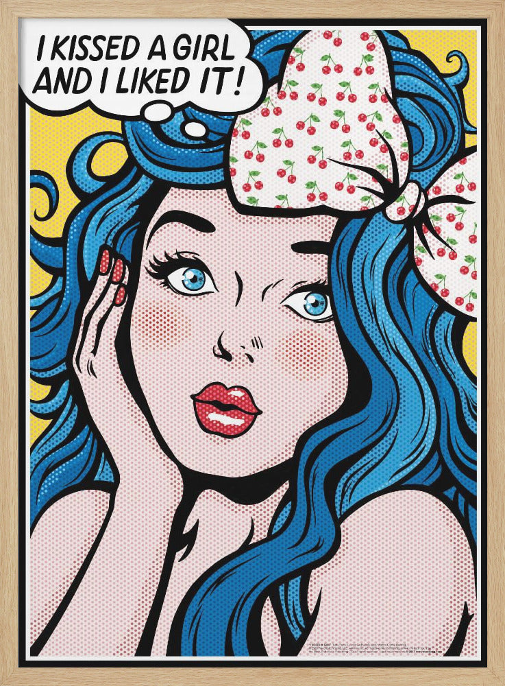 I Kissed a Girl - Poster / Art Print