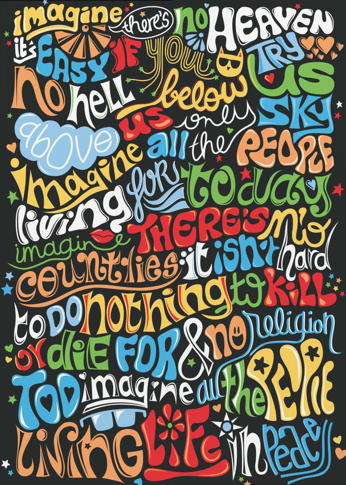Imagine - Poster / Art Print
