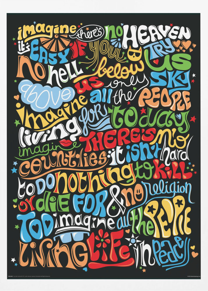 Imagine - Poster / Art Print