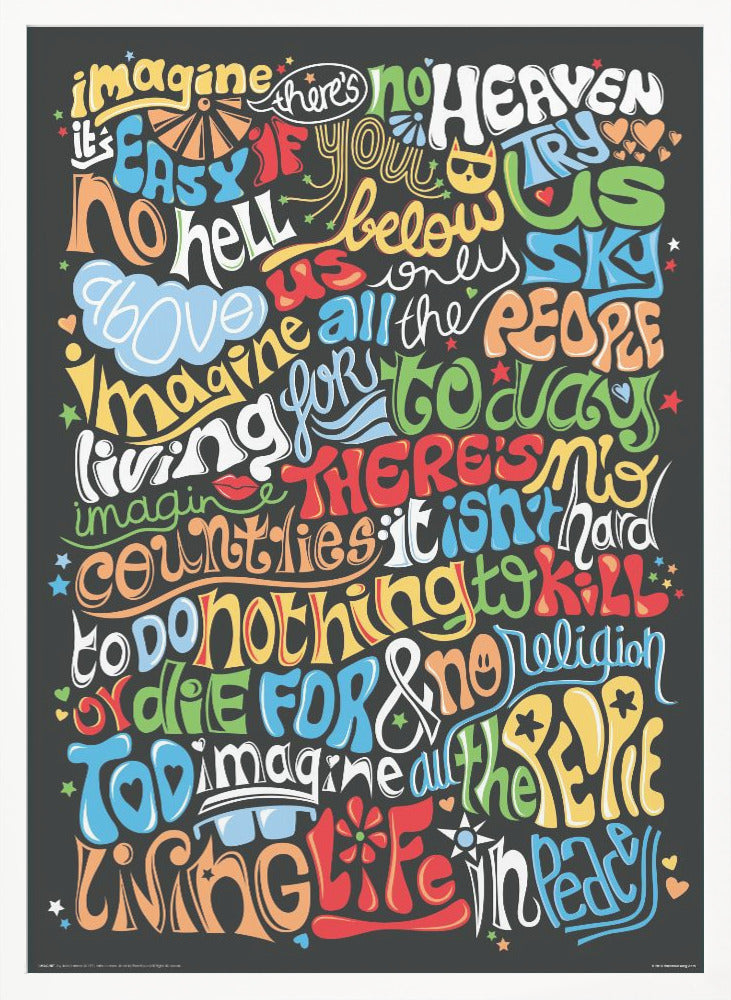Imagine - Poster / Art Print