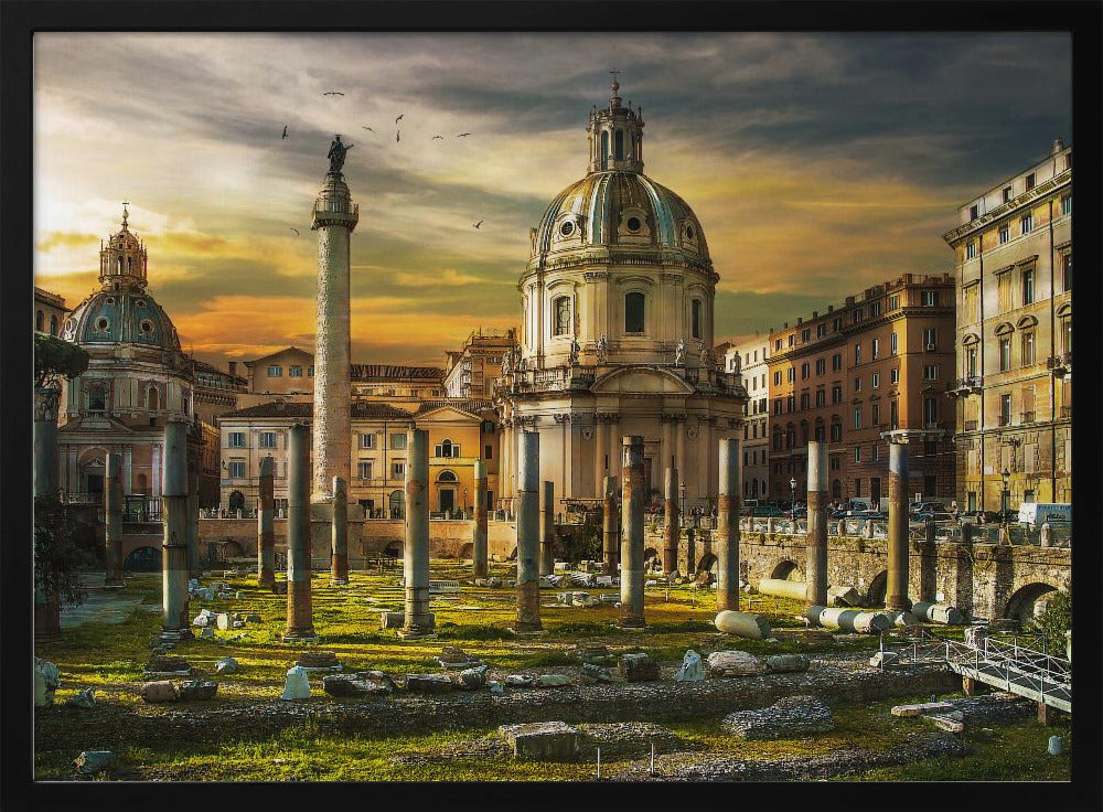 Trajan's Column - Poster / Art Print