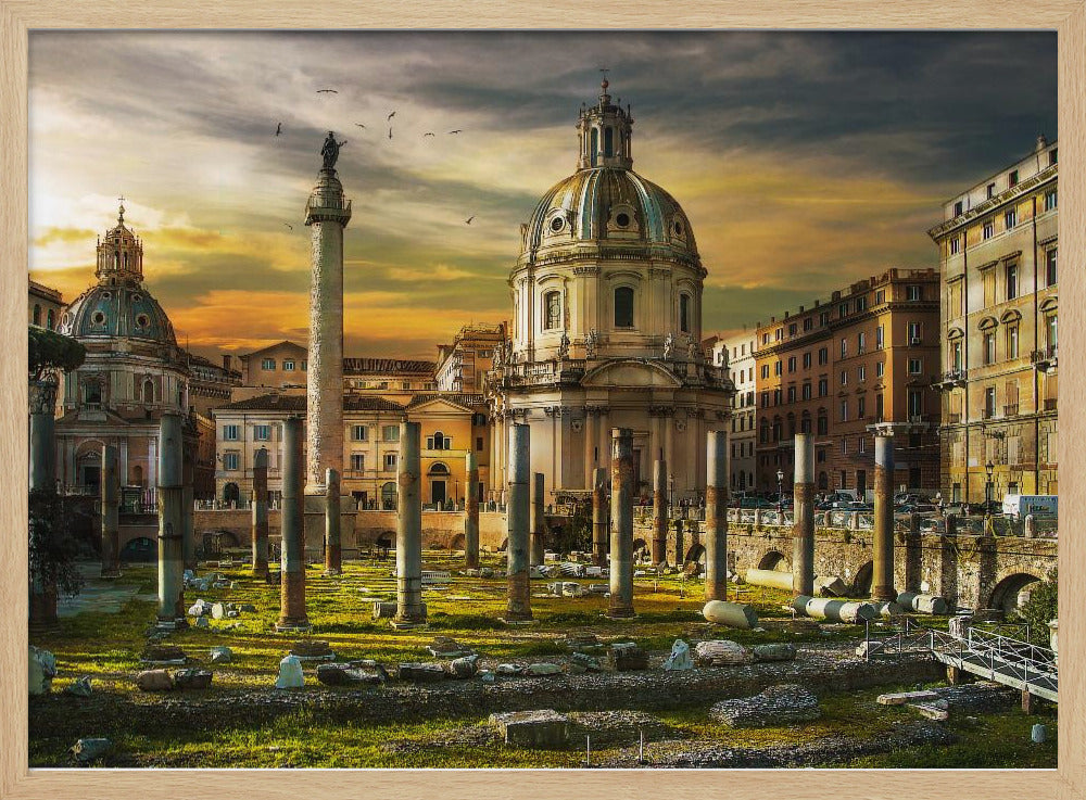 Trajan's Column - Poster / Art Print