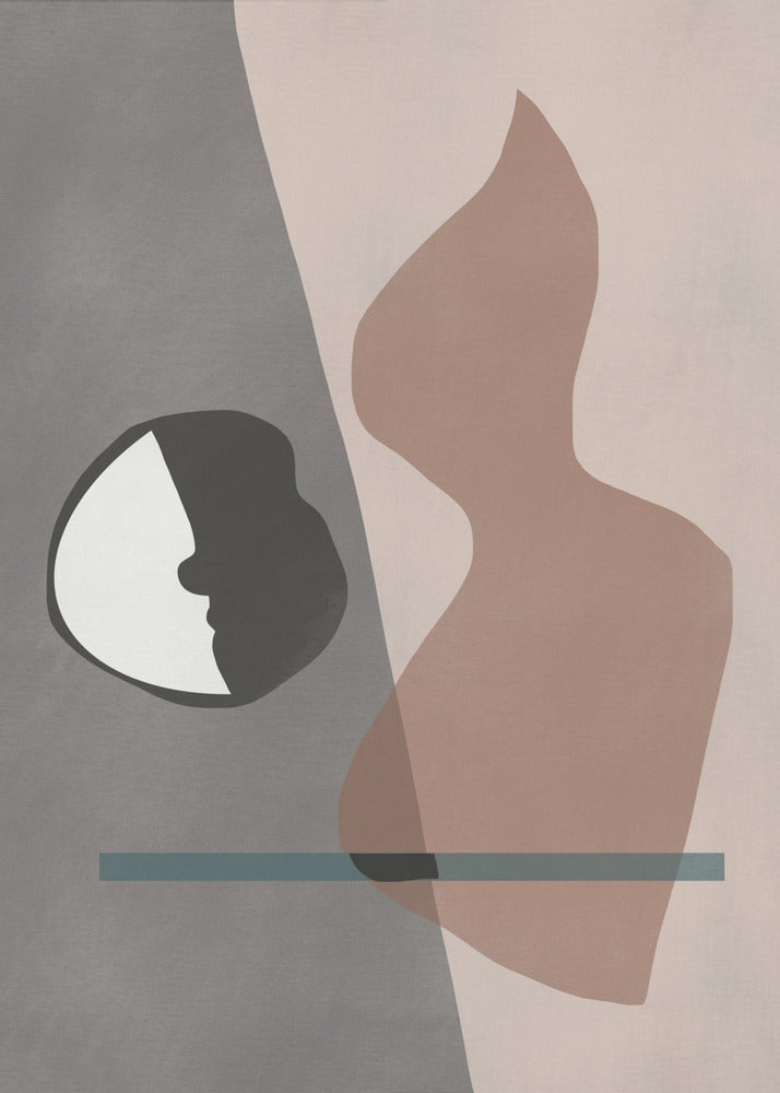 Yin Yang Fire - Poster / Art Print