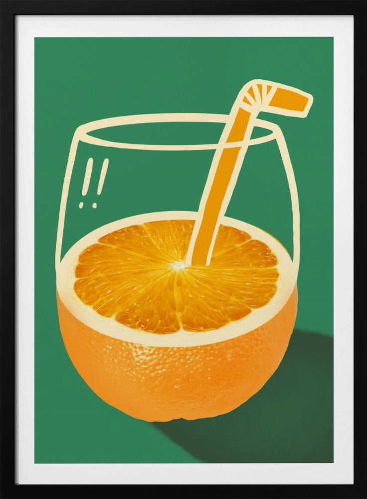 Orange juice - Poster / Art Print