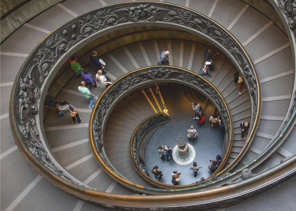 Sistine Chapel Stairs - Poster / Art Print