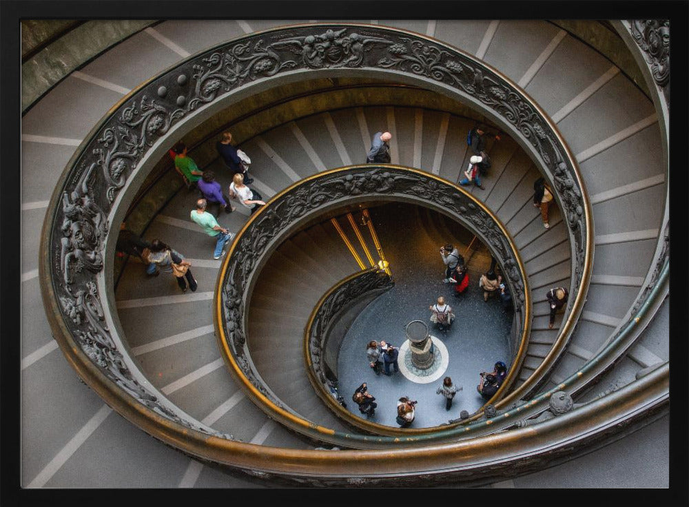 Sistine Chapel Stairs - Poster / Art Print