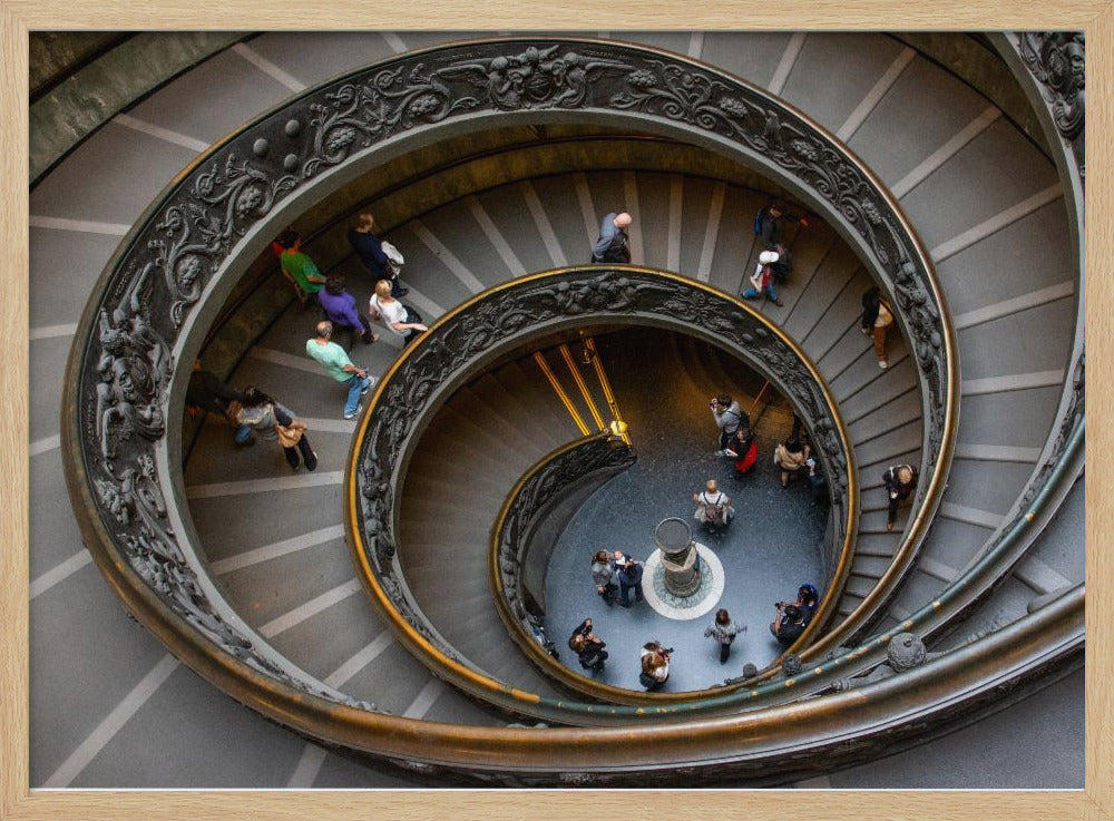 Sistine Chapel Stairs - Poster / Art Print