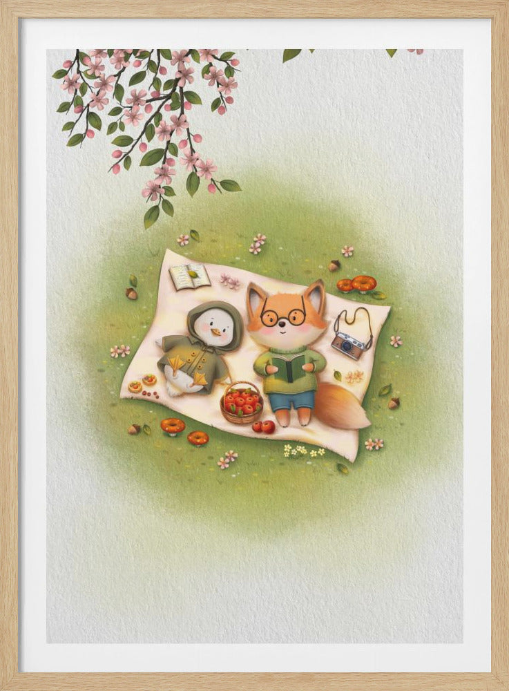 Picnic On The Grass - Poster / Art Print