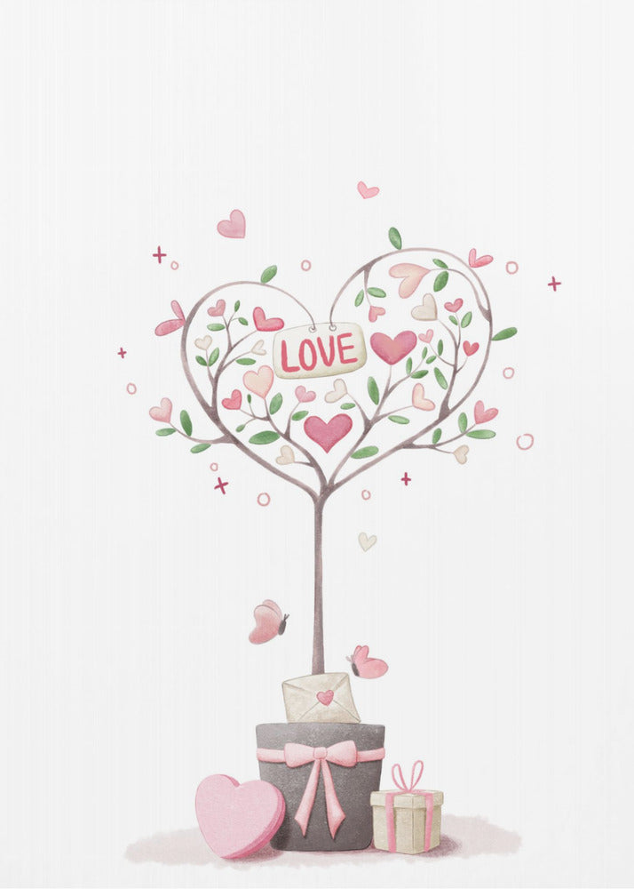 Love Tree - Poster / Art Print