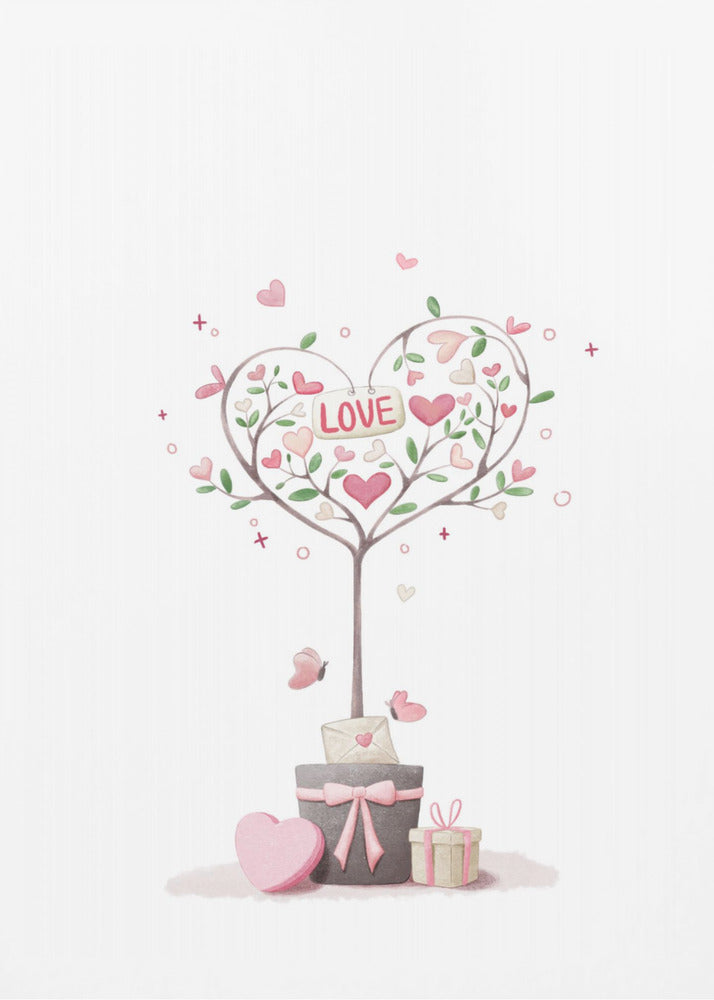 Love Tree - Poster / Art Print