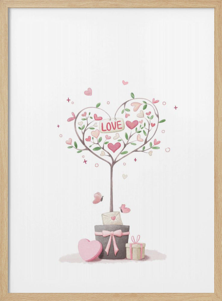 Love Tree - Poster / Art Print