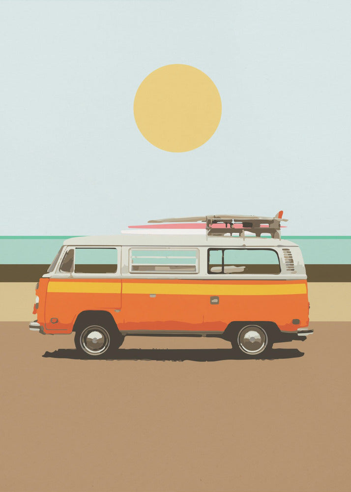 Road Trip 1 - Poster / Art Print