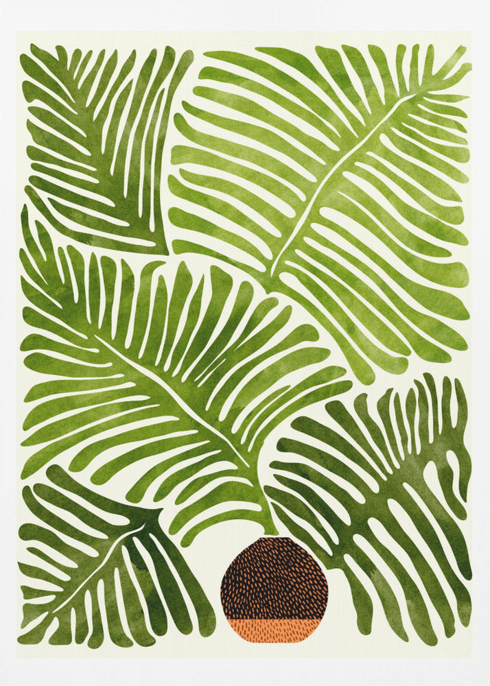 Summer Fern - Poster / Art Print