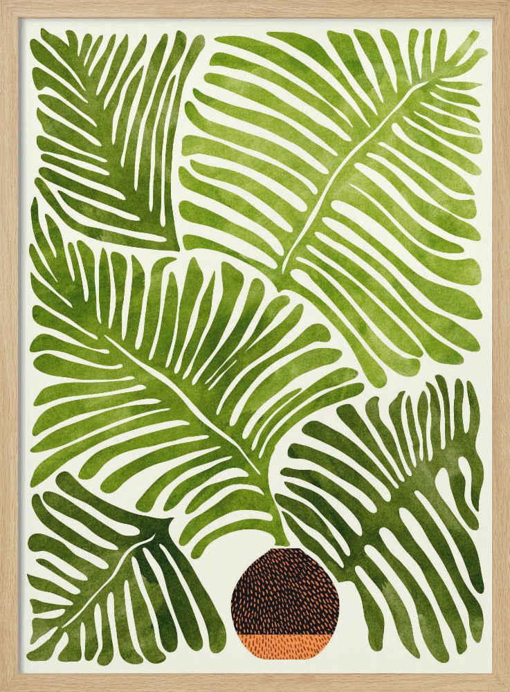 Summer Fern - Poster / Art Print