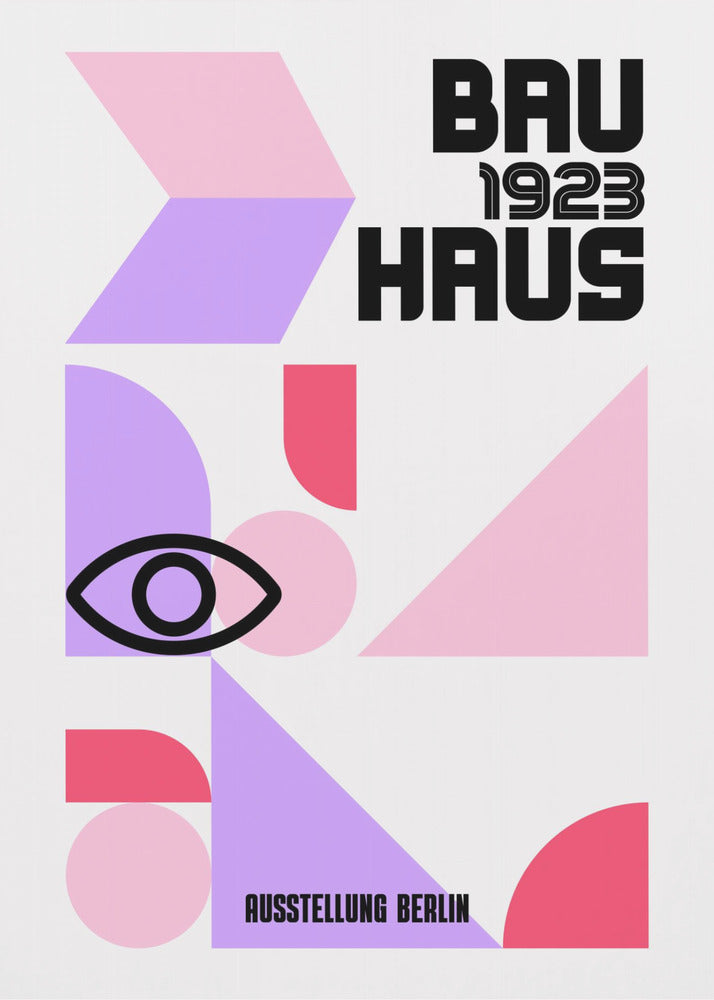 Bauhaus 1923 - Poster / Art Print