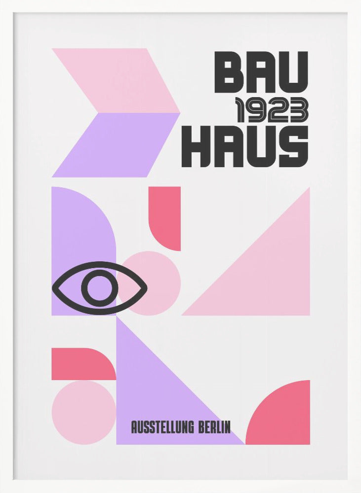 Bauhaus 1923 - Poster / Art Print