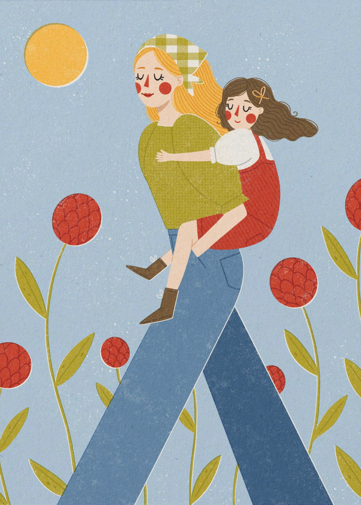 Piggy Back - Poster / Art Print