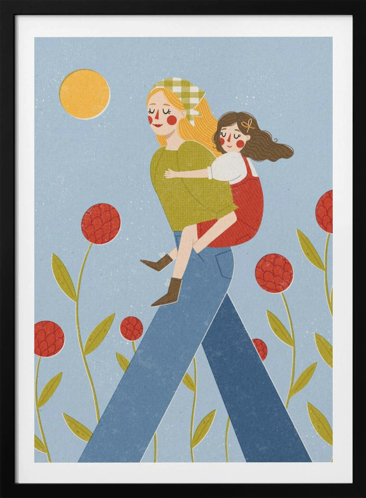 Piggy Back - Poster / Art Print