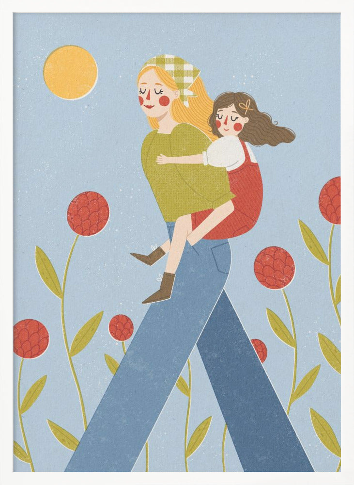 Piggy Back - Poster / Art Print