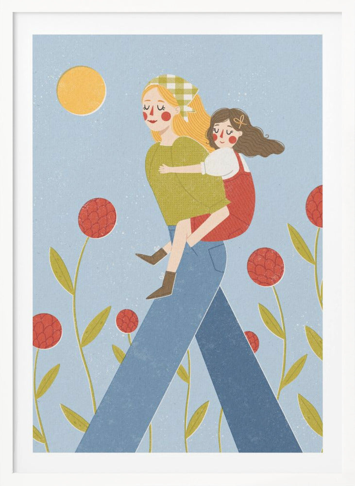 Piggy Back - Poster / Art Print