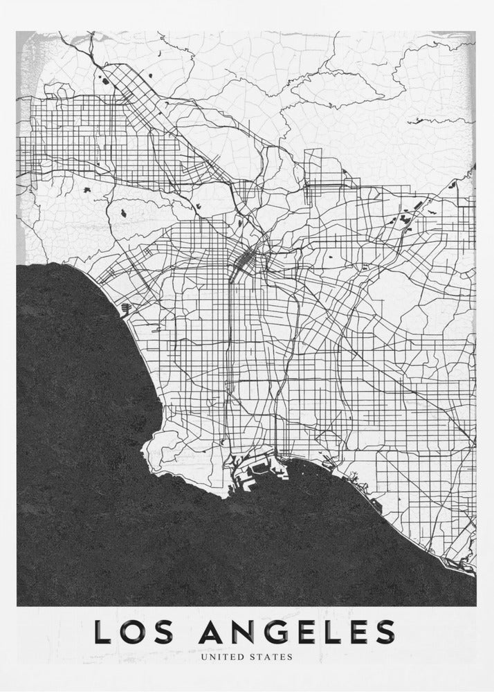 Los Angeles La - Poster / Art Print
