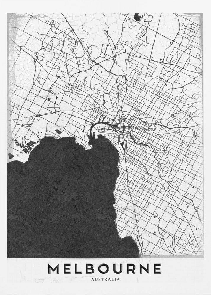 Melbourne - Poster / Art Print