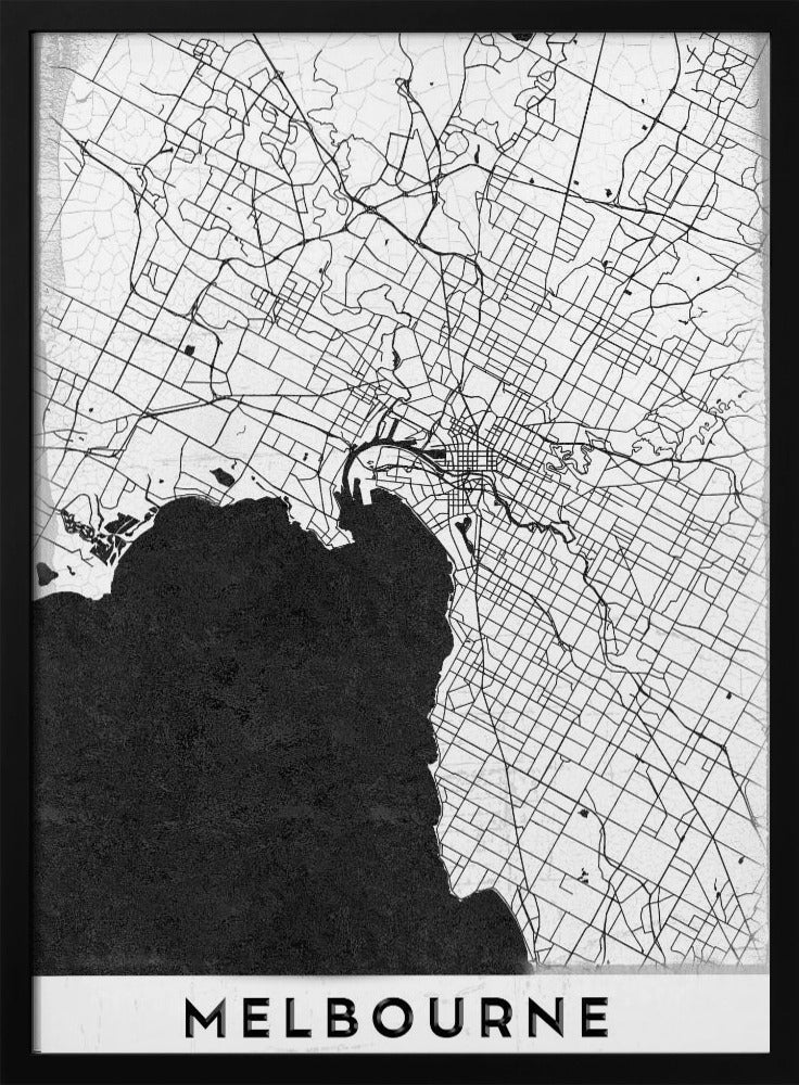 Melbourne - Poster / Art Print