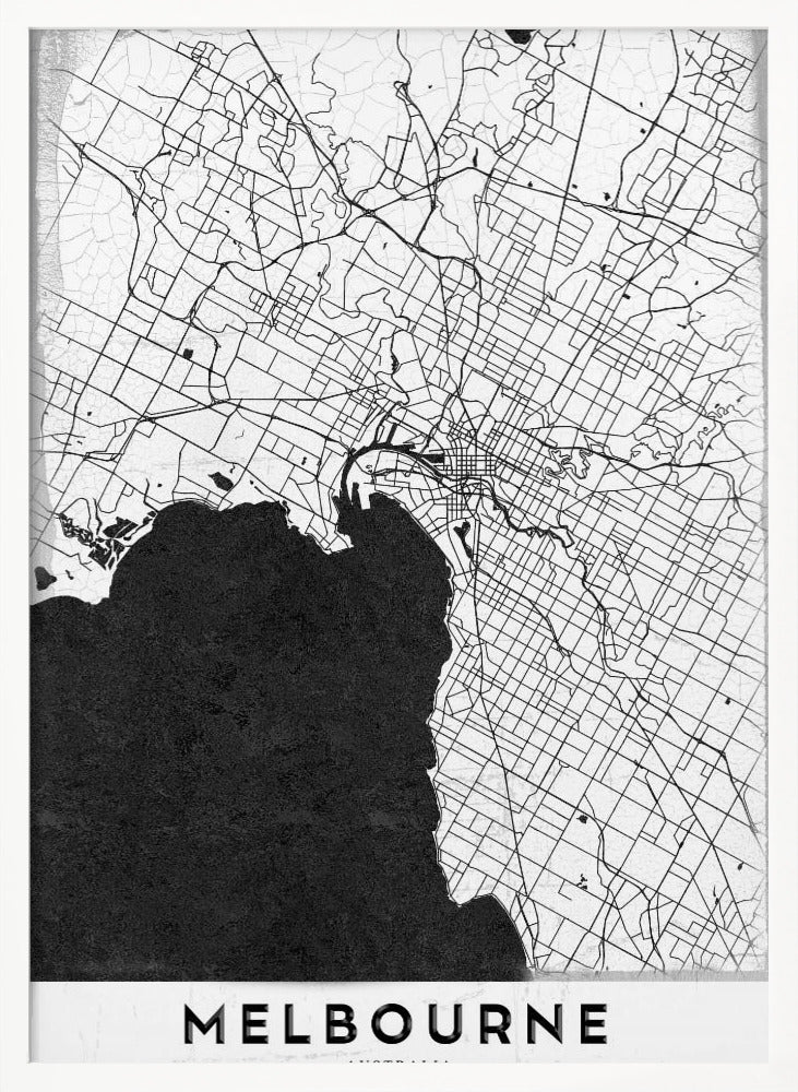 Melbourne - Poster / Art Print