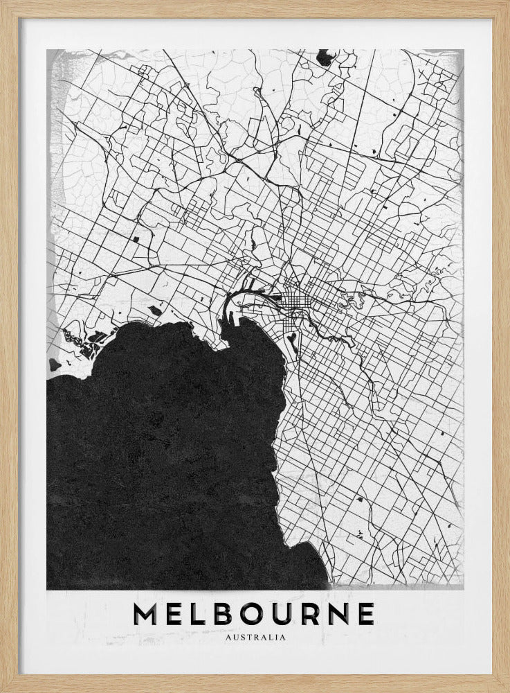 Melbourne - Poster / Art Print