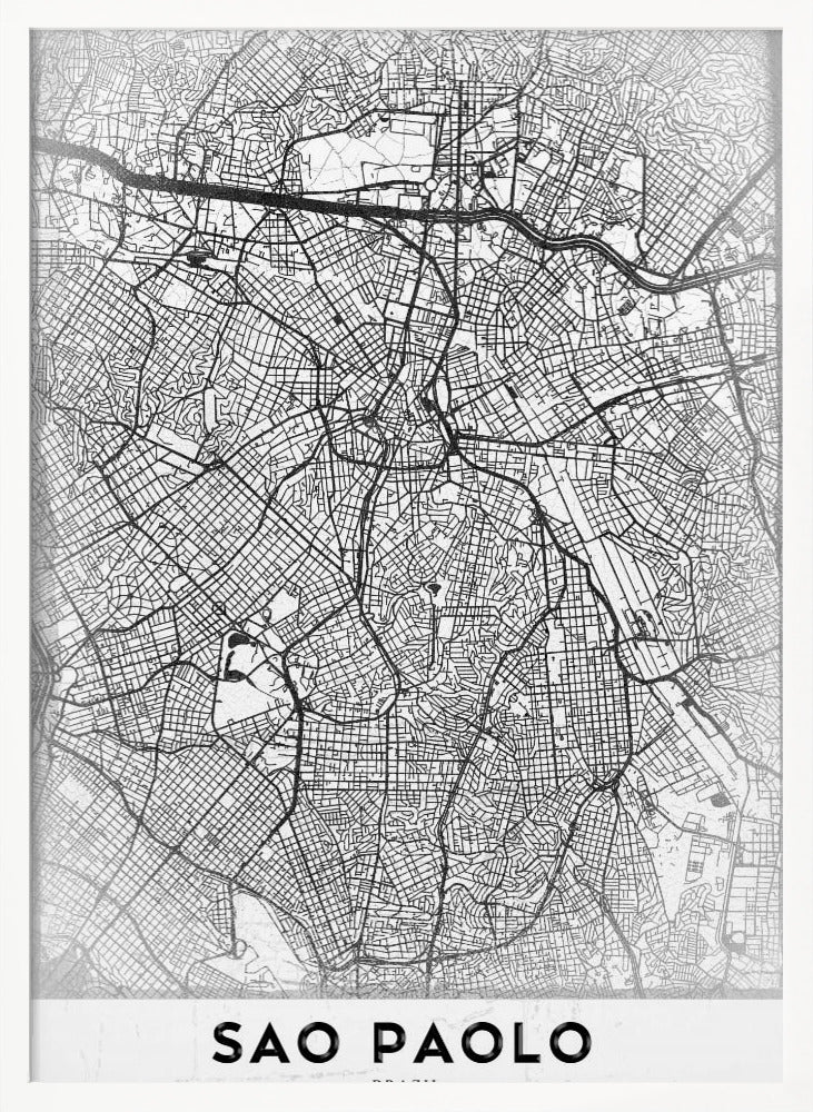 Sao Paolo - Poster / Art Print