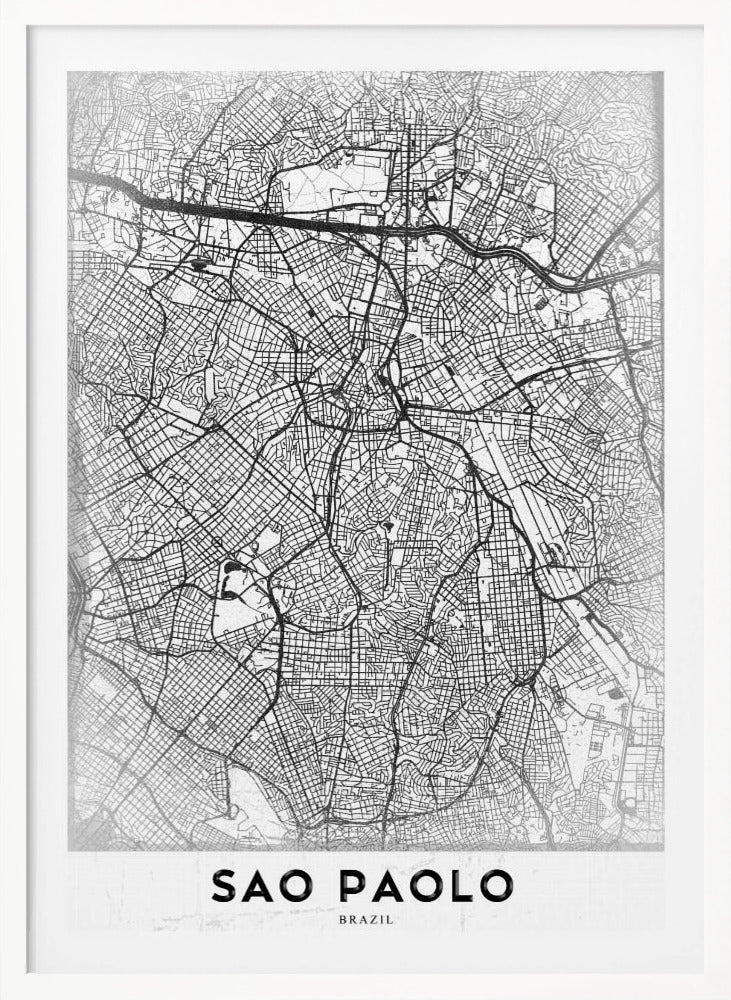 Sao Paolo - Poster / Art Print