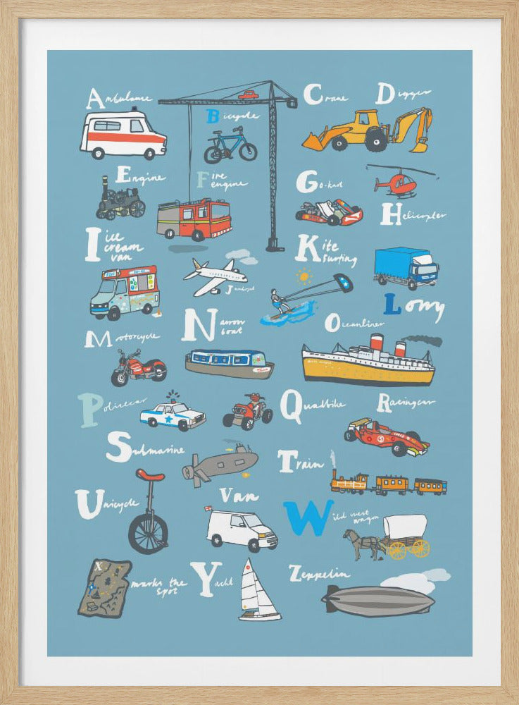 Abc Transport - Poster / Art Print