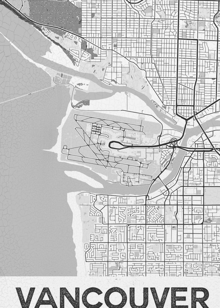 Vancouver White - Poster / Art Print