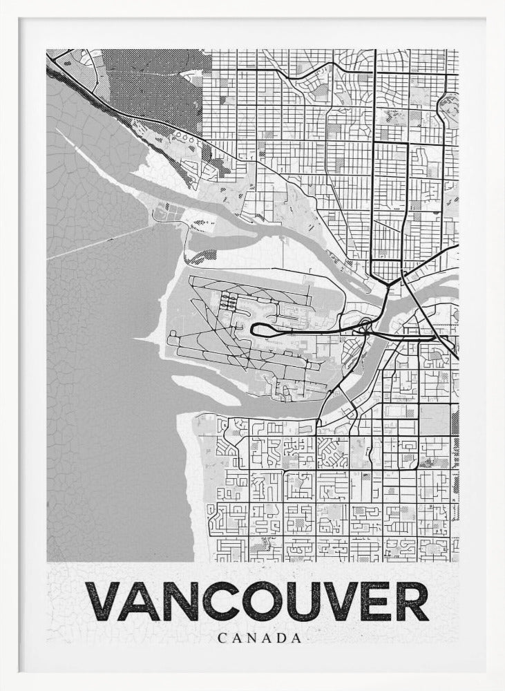 Vancouver White - Poster / Art Print