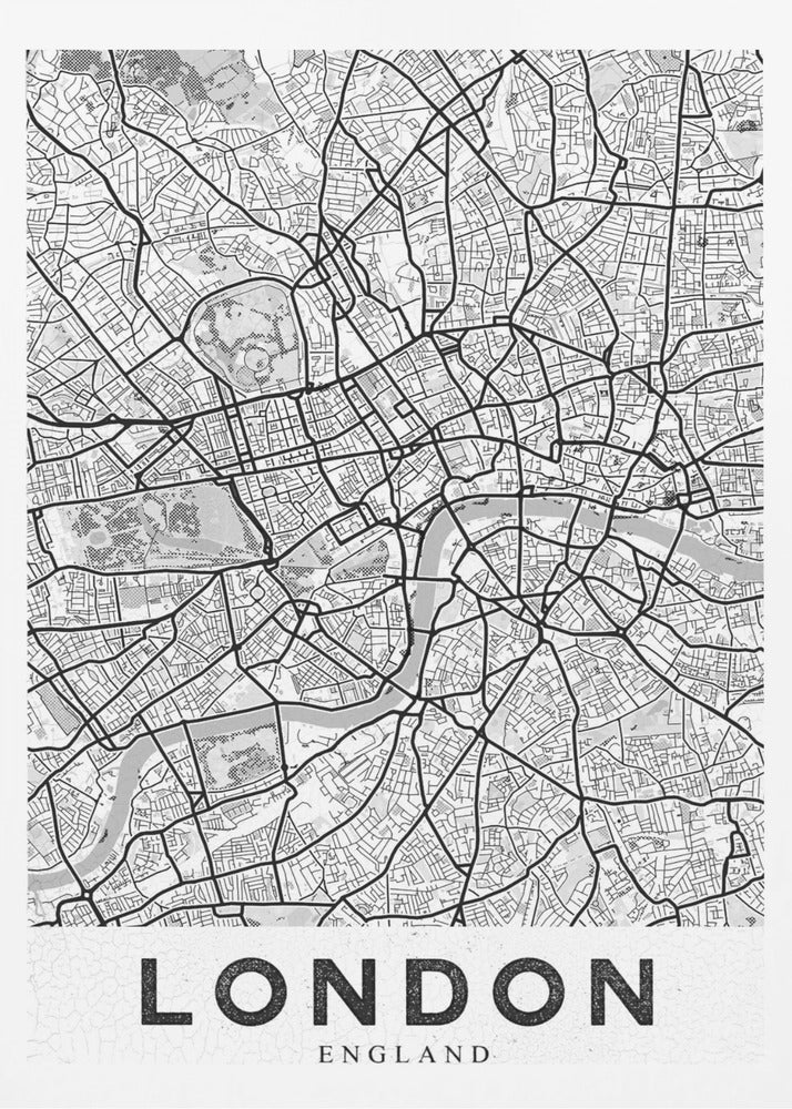 London White - Poster / Art Print