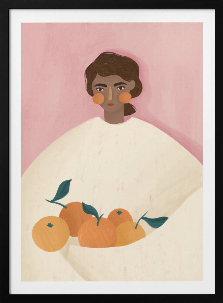 The Woman With the Oranges - Poster / Art Print