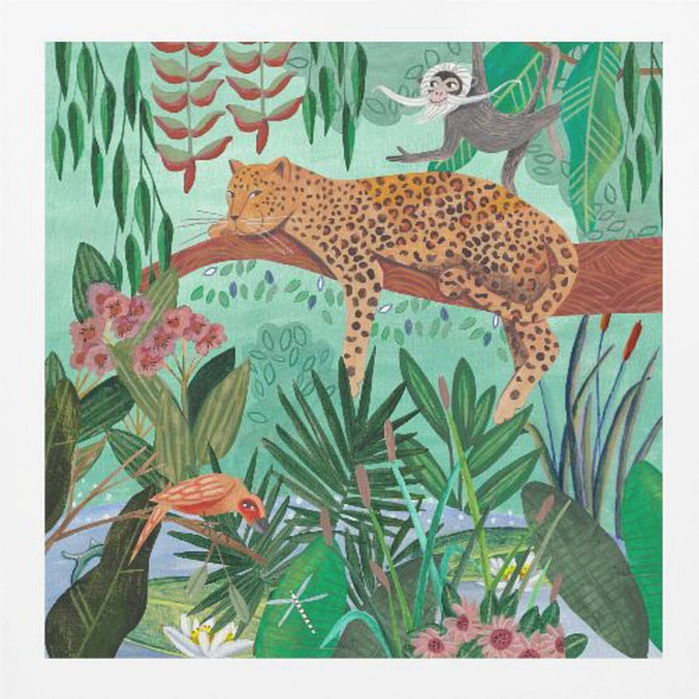 Leopard in the jungle - Poster / Art Print