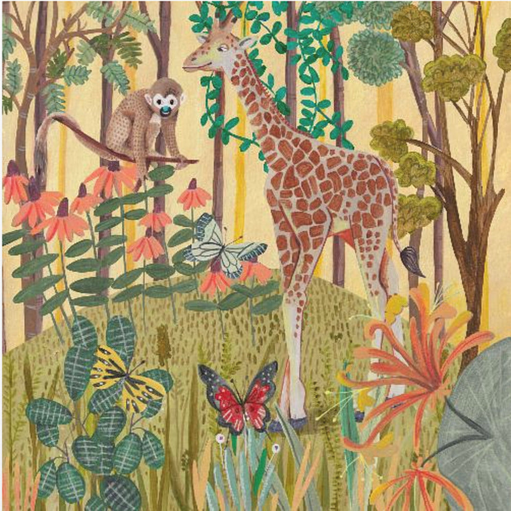 Giraffe in nature - Poster / Art Print