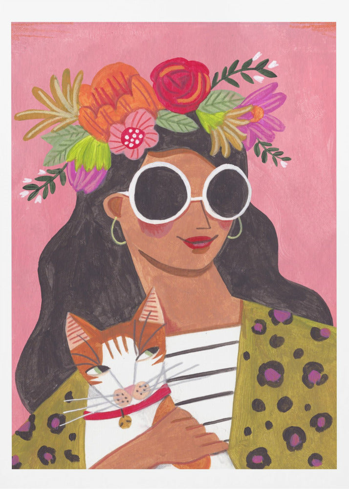 Cat Lady - Poster / Art Print