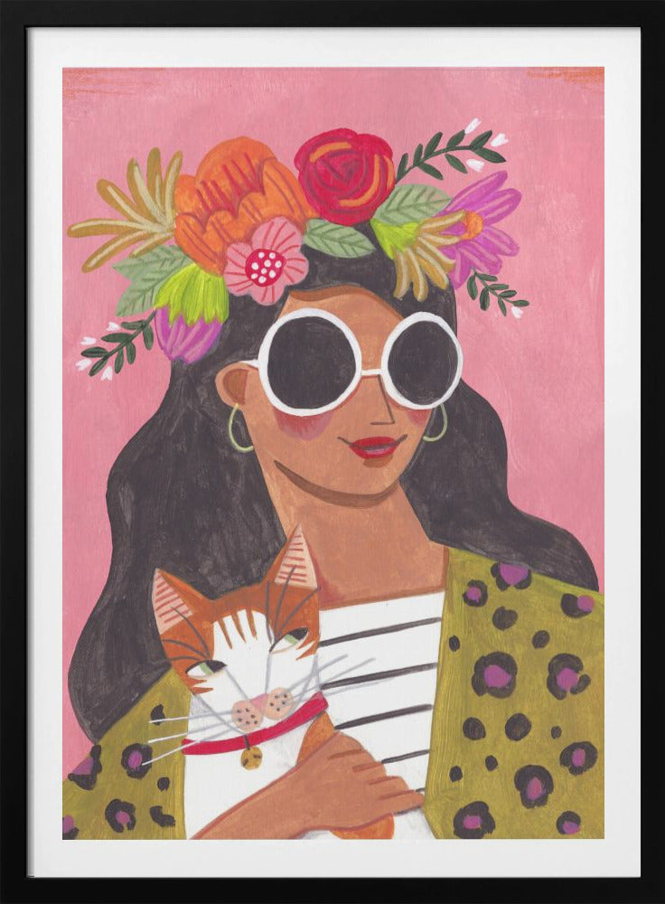 Cat Lady - Poster / Art Print