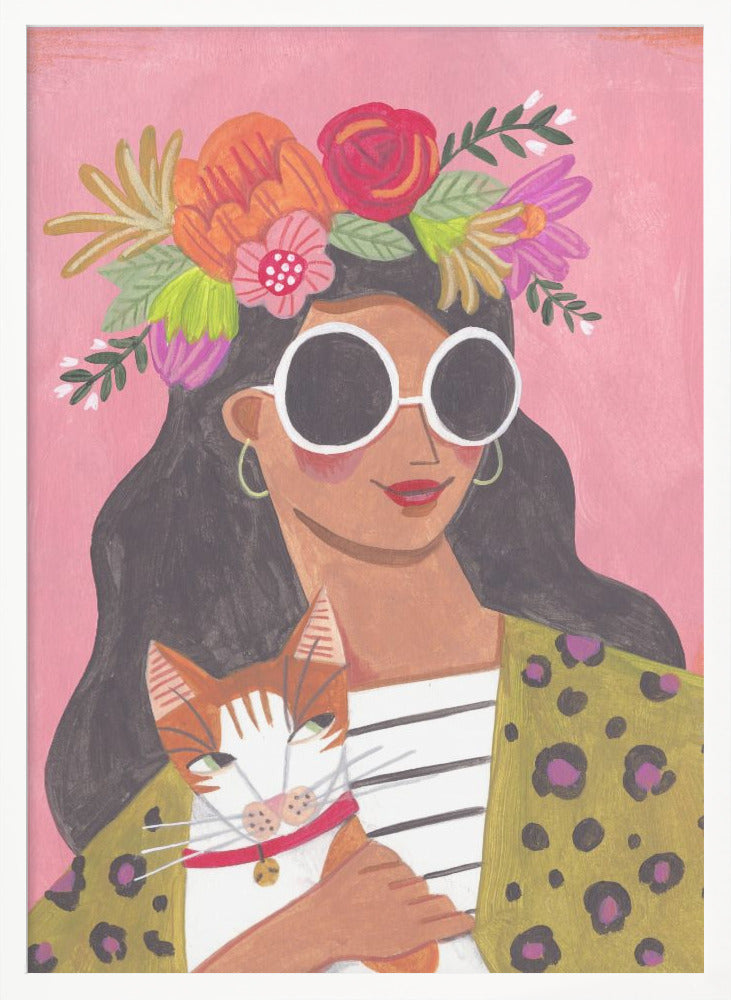 Cat Lady - Poster / Art Print