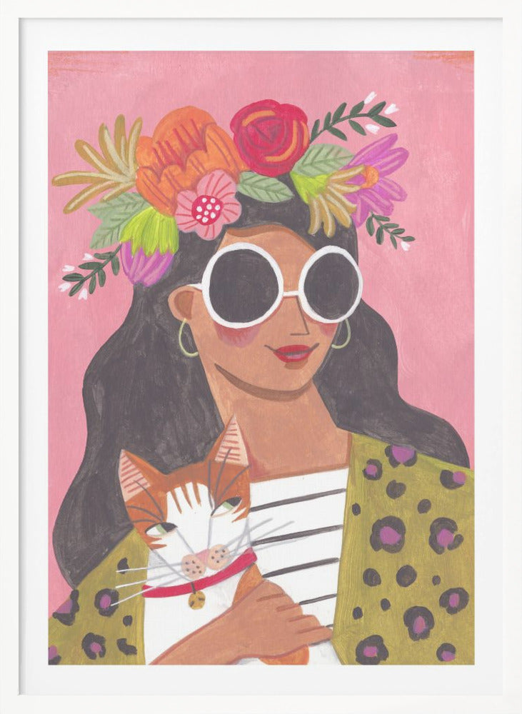 Cat Lady - Poster / Art Print