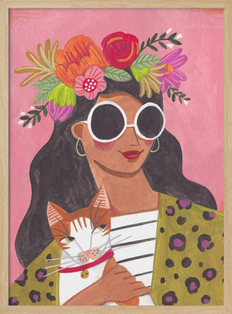 Cat Lady - Poster / Art Print