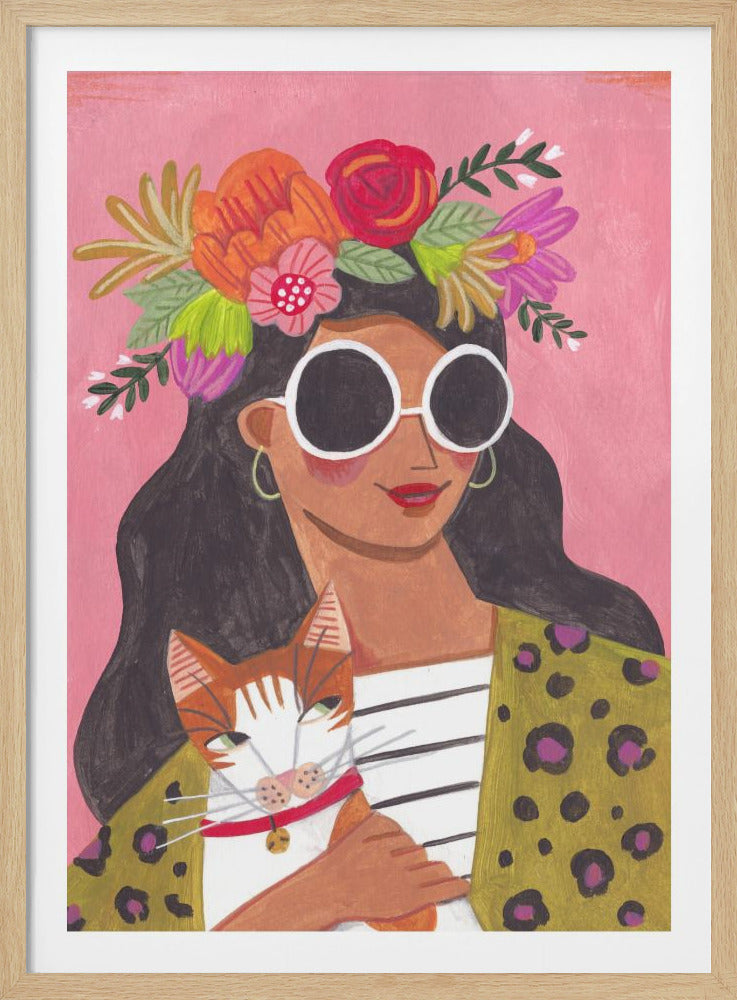 Cat Lady - Poster / Art Print