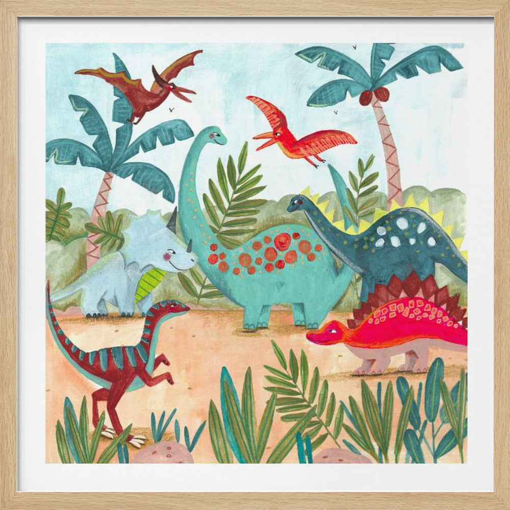 Dinosaurus - Poster / Art Print