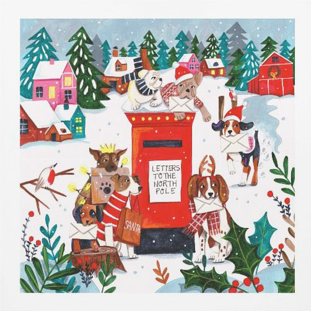 Christmas post - Poster / Art Print