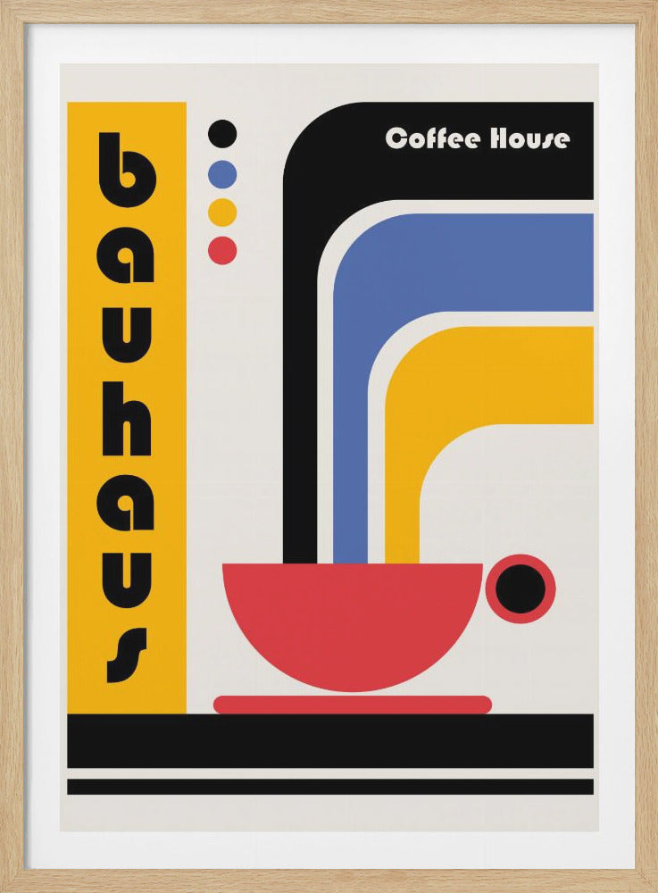 Bauhaus Coffee House - Poster / Art Print