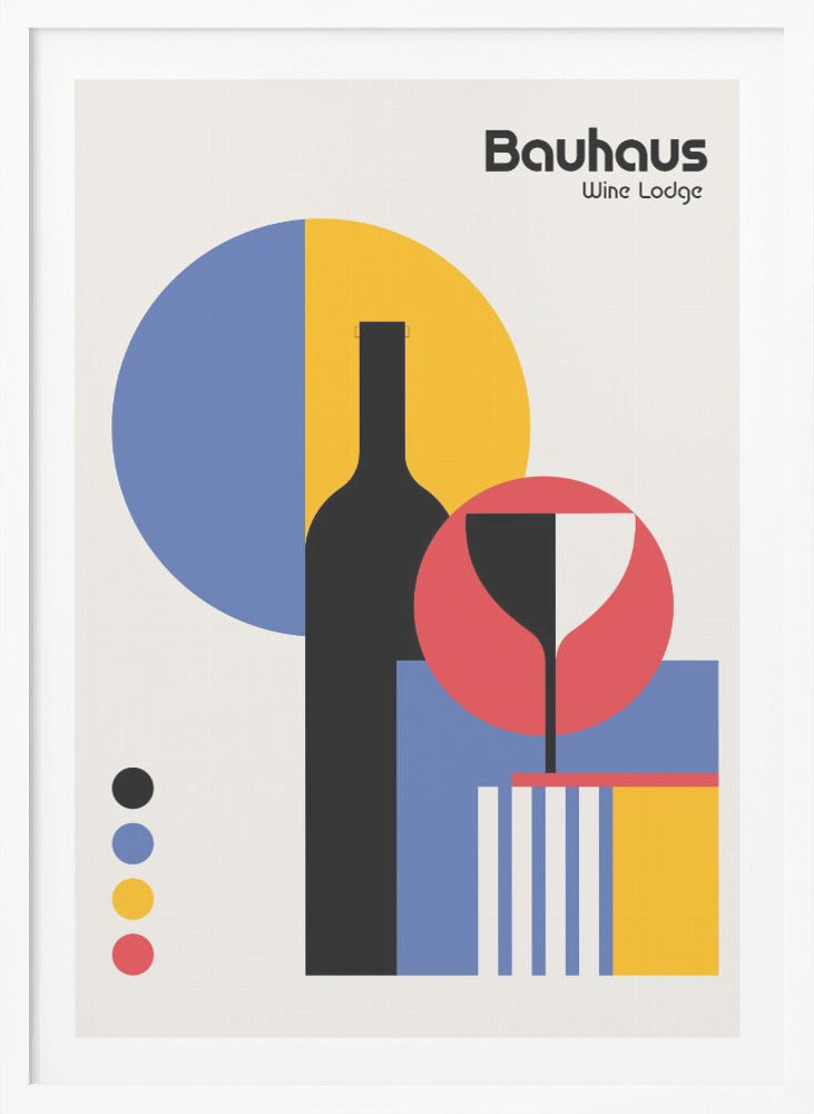 Bauhaus Wine Lodge - Poster / Art Print